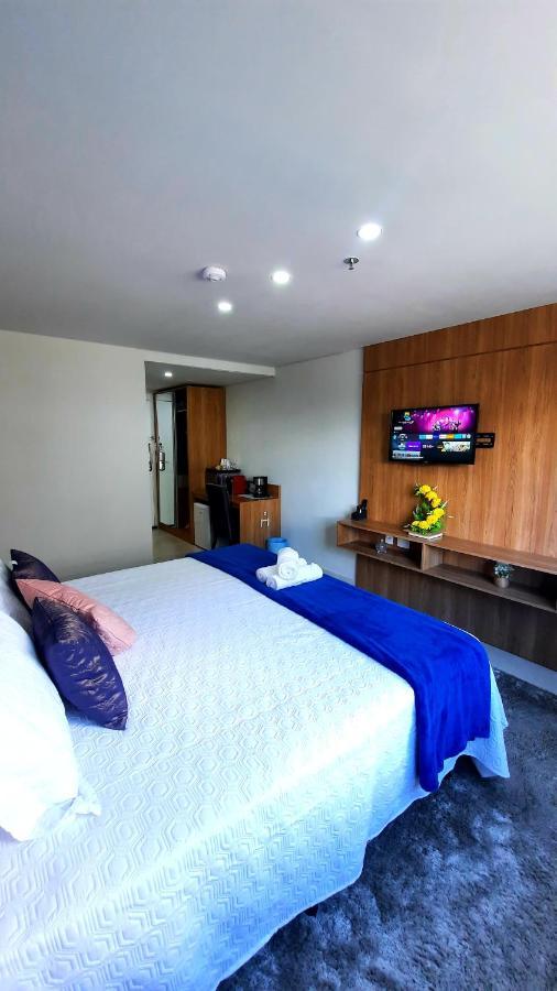 Flat 217 Granja Brasil - Com Piscina Em Itaipava Apartment เปโตรโปลิส ภายนอก รูปภาพ