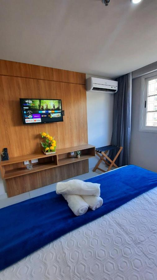 Flat 217 Granja Brasil - Com Piscina Em Itaipava Apartment เปโตรโปลิส ภายนอก รูปภาพ
