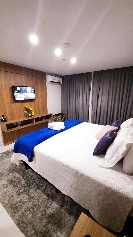 Flat 217 Granja Brasil - Com Piscina Em Itaipava Apartment เปโตรโปลิส ภายนอก รูปภาพ