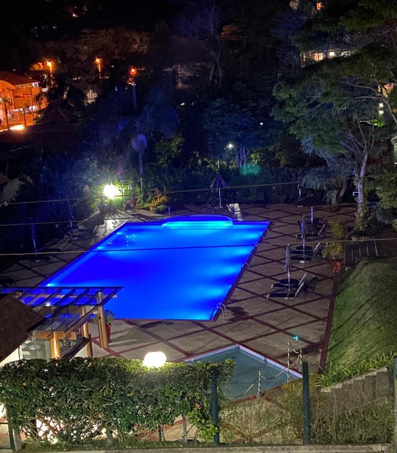 Flat 217 Granja Brasil - Com Piscina Em Itaipava Apartment เปโตรโปลิส ภายนอก รูปภาพ