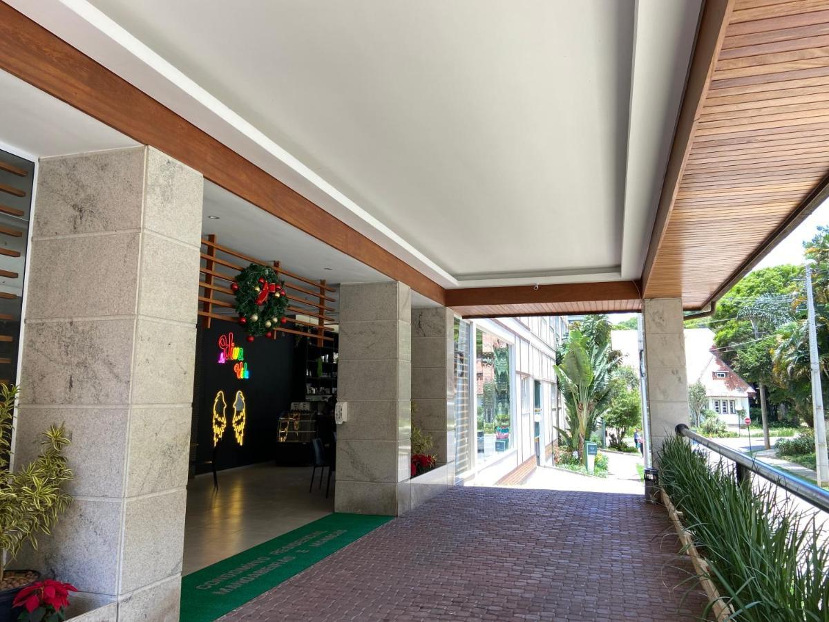 Flat 217 Granja Brasil - Com Piscina Em Itaipava Apartment เปโตรโปลิส ภายนอก รูปภาพ