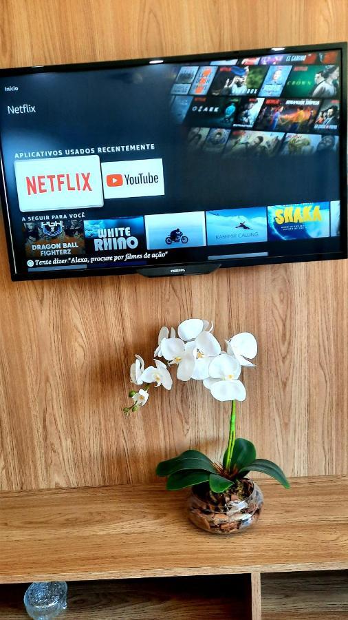Flat 217 Granja Brasil - Com Piscina Em Itaipava Apartment เปโตรโปลิส ภายนอก รูปภาพ