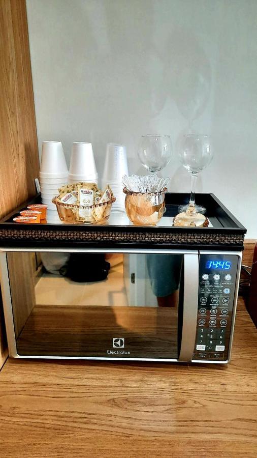 Flat 217 Granja Brasil - Com Piscina Em Itaipava Apartment เปโตรโปลิส ภายนอก รูปภาพ