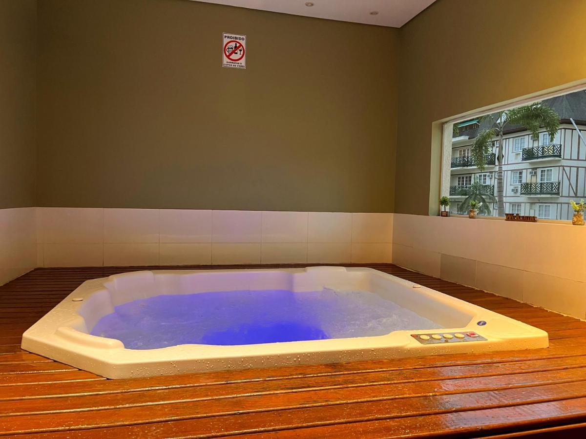 Flat 217 Granja Brasil - Com Piscina Em Itaipava Apartment เปโตรโปลิส ภายนอก รูปภาพ