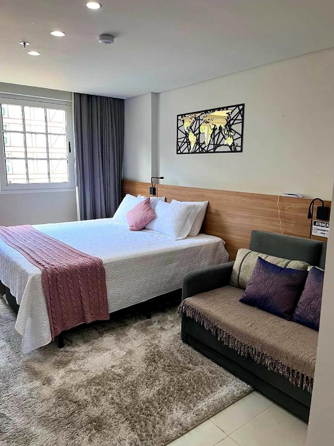 Flat 217 Granja Brasil - Com Piscina Em Itaipava Apartment เปโตรโปลิส ภายนอก รูปภาพ