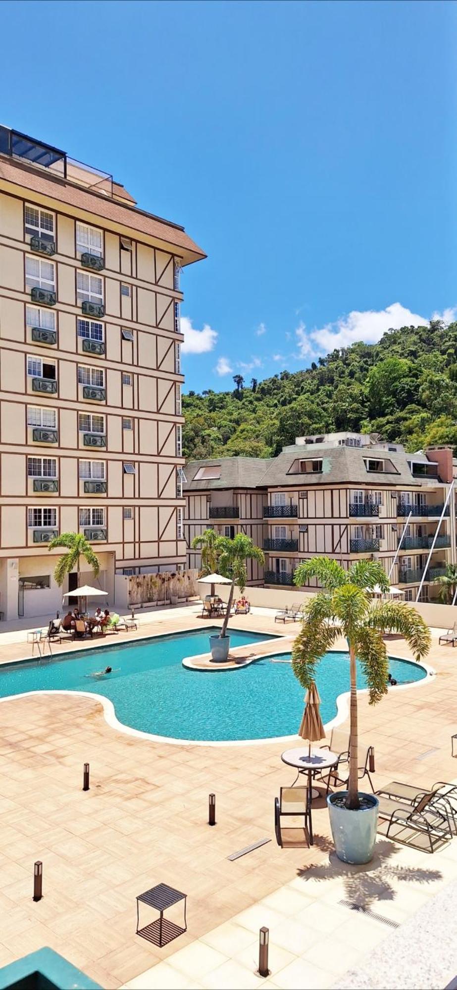 Flat 217 Granja Brasil - Com Piscina Em Itaipava Apartment เปโตรโปลิส ภายนอก รูปภาพ